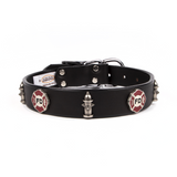 Service Emblem Dog Collar - Le Pet Luxe