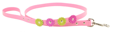 Flower Dog Leash ~ Pink - Le Pet Luxe