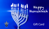 Gift Card ~ Happy Hanukkah