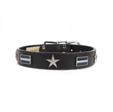 Service Emblem Dog Collar - Le Pet Luxe