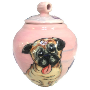 Pug Dog Urn