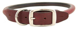 Rolled Leather Dog Collar - Le Pet Luxe