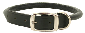 Rolled Leather Dog Collar - Le Pet Luxe