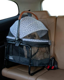 View 360 Booster Travel System ~ Silver Pearl - Le Pet Luxe