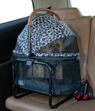 View 360 Booster Travel System ~ Silver Pearl - Le Pet Luxe