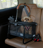 View 360 Booster Travel System ~ Jet Black - Le Pet Luxe