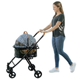 View 360 Booster Travel System ~ Grey Animal - Le Pet Luxe