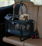 View 360 Booster Travel System ~ Grey Animal - Le Pet Luxe