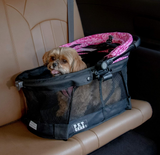 View 360 Booster Travel System ~ Pink Floral - Le Pet Luxe