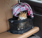 View 360 Pet Carrier ~ Floral - Le Pet Luxe