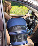 View 360 Pet Carrier ~ Midnight River - Le Pet Luxe