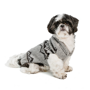 Alpaca Smokey Wyatt Dog Sweater - Le Pet Luxe