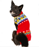 Holiday Fairisle Wool Dog Sweater - Le Pet Luxe