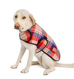 Red Field Dog Blanket Coat - Le Pet Luxe