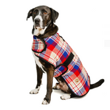 Red Field Dog Blanket Coat - Le Pet Luxe