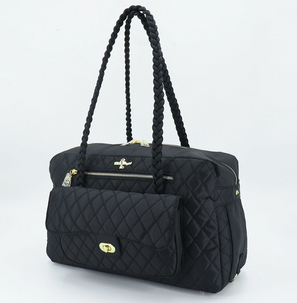 Porsha Carrier - Black - Le Pet Luxe