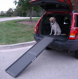 PetStep Folding Step Dog Ramp ~ Gray - Le Pet Luxe