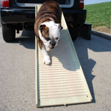 PetStep Folding Step Dog Ramp ~ Gray - Le Pet Luxe