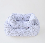 Deluxe Dog Beds - Pearl Leopard - Le Pet Luxe