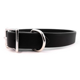 Town Leather Dog Collar ~ Black