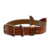 Wood Grain Collar & Bow