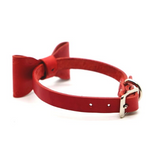 True Cayenne Mini Collar & Bow