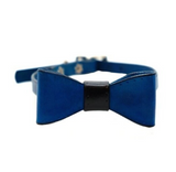 Cobalt Mini Collar & Bow