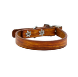 Wood Grain Cat Collar