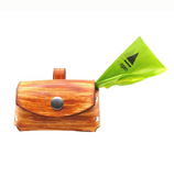 Wood Grain Dog Clutch