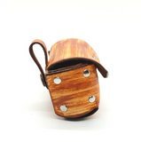 Wood Grain Dog Clutch