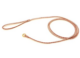 Braided Leather Slip Leash ~ Multi