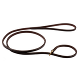 Flat Leather Slip Leash