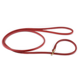 Flat Leather Slip Leash