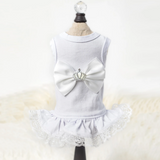 Royal Princess Dog Dress ~ White