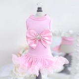 Royal Princess Dog Dress ~ White