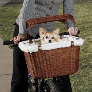 Tagalong Wicker Bicycle Basket