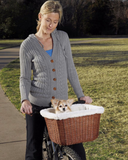 Tagalong Wicker Bicycle Basket