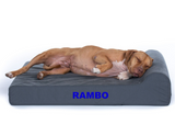 Ultra Vel Tough Bolster Orthopedic Dog Bed™ - Rectangular