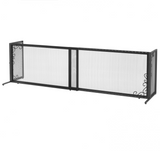 Freestanding Metal Mesh Pet Gate