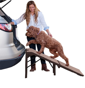 Free-Standing Extra Wide SupertraX Pet Ramp