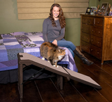 Free-Standing Extra Wide SupertraX Pet Ramp