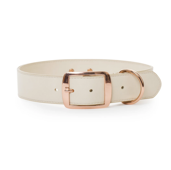 VP Pets Wide Large-Breed Collar ~ Cream