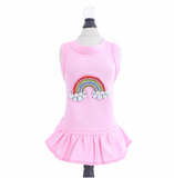 Rainbow Dog Dress Collection ~ Fuchsia