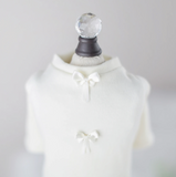 Dainty Bow Dog Tee