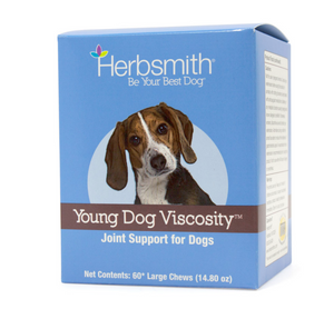 Young Dog Viscosity Supplements - Glucosamine-Based Joint Support