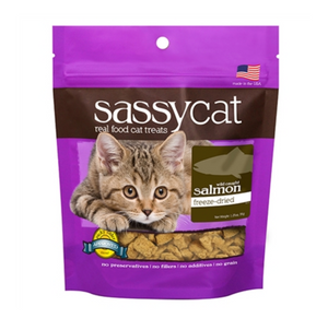 Sassy Cat Treats - Limited-Ingredient, Grain-Free Salmon Treats for Cats