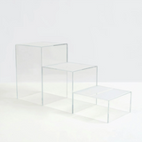 Clear Dog Step Ladder Blocks