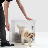 Clear Dog Crate to Gate | Small