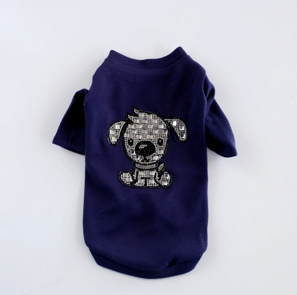 Doggie Dog Tee ~ Navy