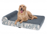 Ultra Vel Tough Bolster Orthopedic Dog Bed™ - Rectangular